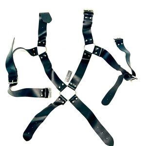 Dolls Kill Black Unisex Harness OS